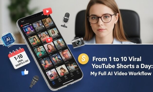 From 1 to 10 Viral YouTube Shorts a Day: My Full AI Video Workflow