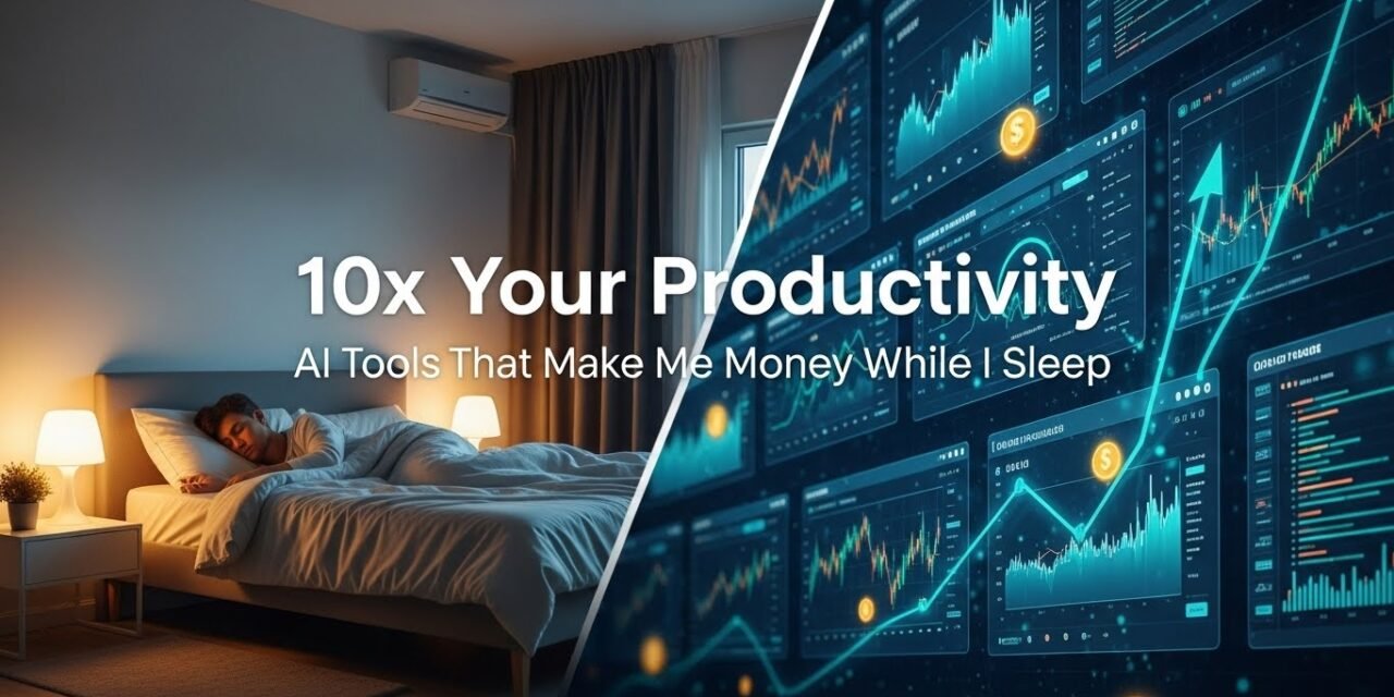 10x Your Productivity: AI Tools That Make Me Money While I Sleep