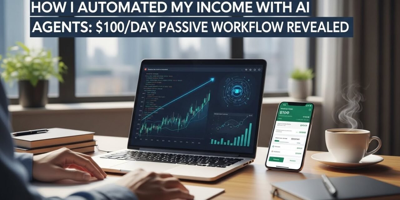 How I Automated My Income with AI Agents: $100/Day Passive Workflow Revealed