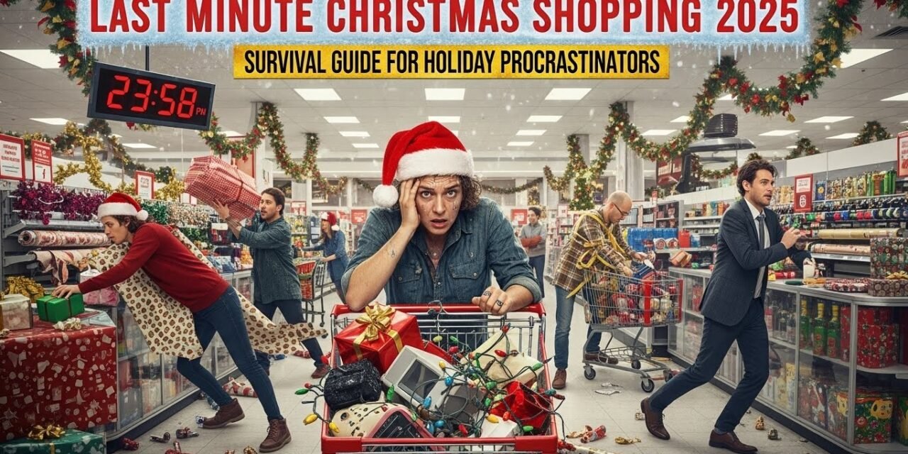 Last Minute Christmas Shopping 2025: Survival Guide for Holiday Procrastinators