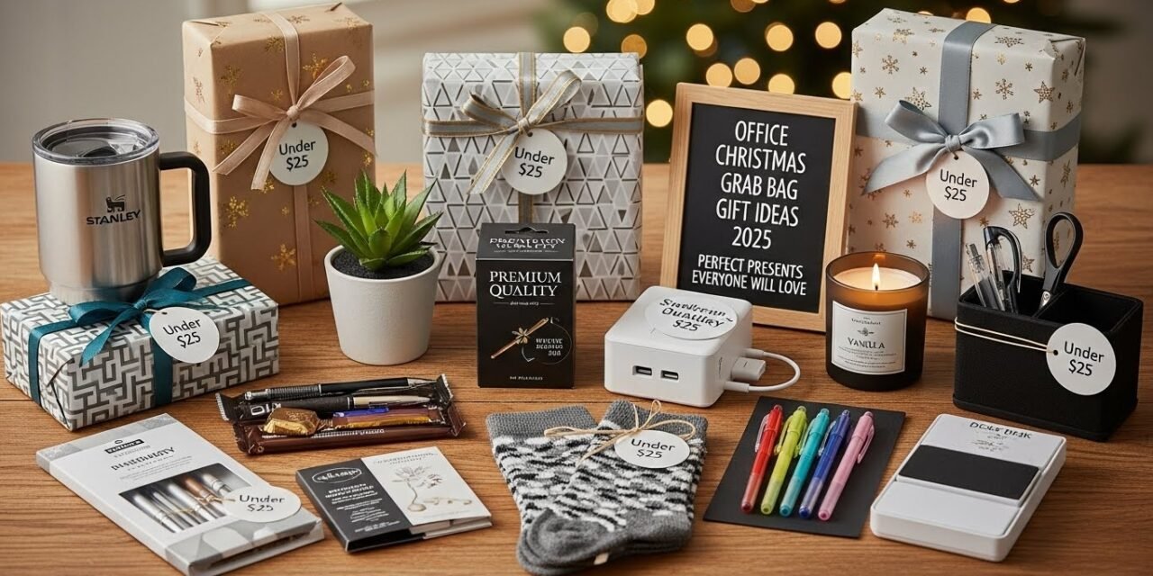 Office Christmas Grab Bag Gift Ideas 2025: Perfect Presents Under $25 Everyone Will Love