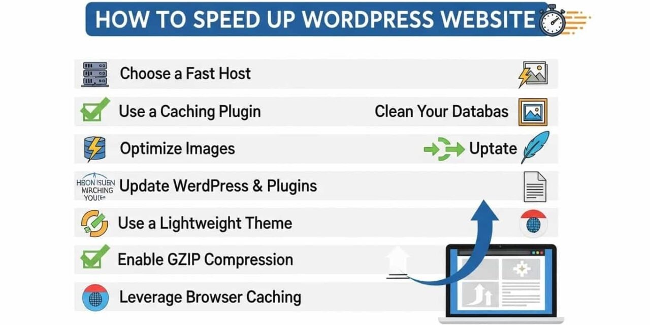 How to Speed Up WordPress Website Beginner-Friendly Checklist